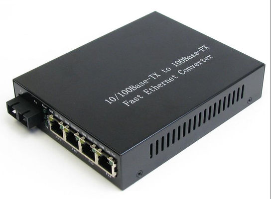 120KM RJ45 naar glasvezelconverter 10/100M Glasvezel Ethernet mediaconverter