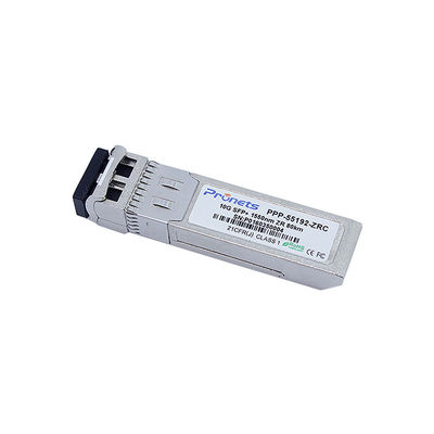 Αγορά 10Gbps 1550nm 100km SFP+ με CDR SFP+ Πηρακτήρας PPP-55192-ZR100 ηλεκτρονική κατασκευή