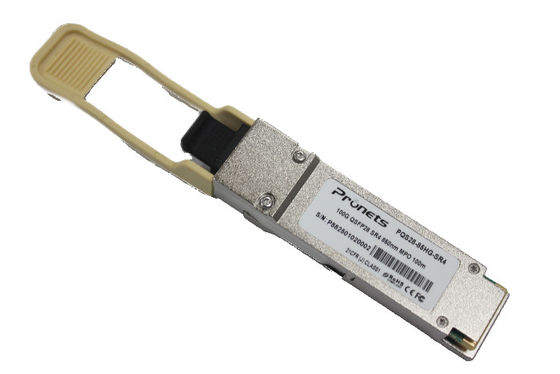 Купить 100m Reach Multi Mode Transceiver 100G QSFP28 Модуль 850nm VCSEL Передатчик Производство в сети