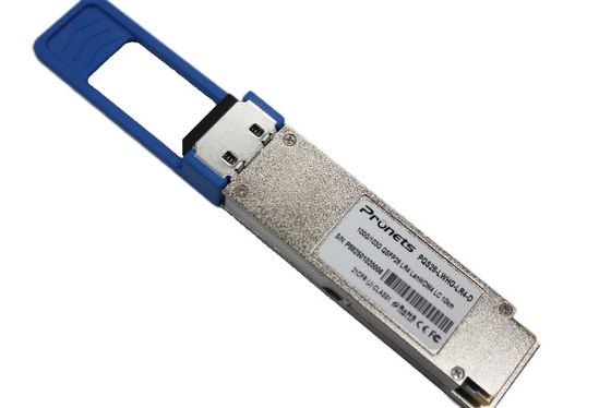 kopen PQS28-LWHD-LR4-D Multi Rate 100Gbps QSFP28 Transceiver Single Mode 10km bereik online vervaardiging