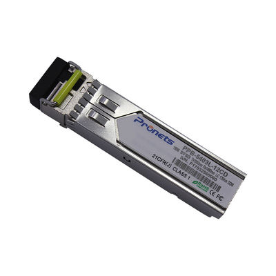 kaufen PPB-5403x-12C(D) 155Mbps SFP-Bidirectional-Transceiver, LC 120km Reichweite 1550nm TX / 1490nm RX Online-Herstellung