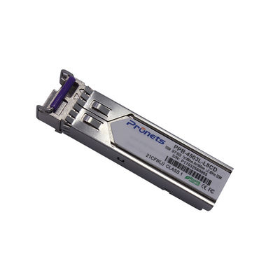 comprar Módulo LC bidireccional SFP 80km 1490nm TX / 1550nm RX Transceptor SFP Fabricación en línea