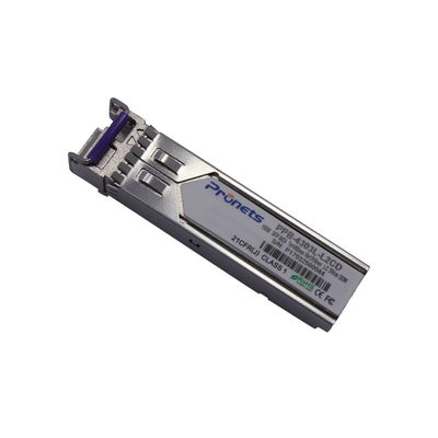 شراء 155Mbps SFP وحدة ثنائية الاتجاه LC 20km 1490nm TX / 1310nm RX التصنيع عبر الإنترنت