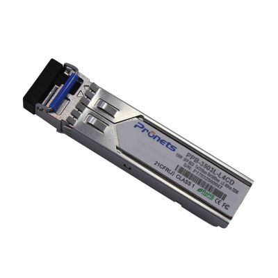 comprar SFP LC 40km 155Mbps Transceptor bidirecional SFP PPB-3503X-L4x ((D)) Fabricação em linha