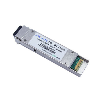 شراء 10Gb/S XFP BIDI 1550nm/1490nm 80km جهاز الاستقبال البصري PBX-5549192-ZRC التصنيع عبر الإنترنت