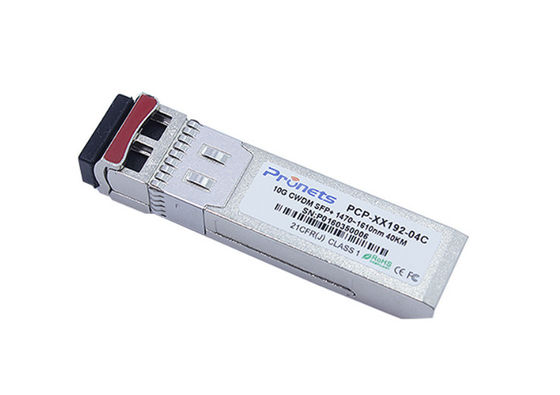comprare PCP-XX192-01C 10Gbps CWDM SFP+ trasmettitore ottico, portata di 10 km fabbricazione online