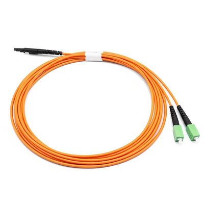 kaufen Ein-Modus-Faser-Optische Patch-Kabel Orange Jacket Farbe für nahtlose Netzwerkintegration und Datenkommunikation Online-Herstellung